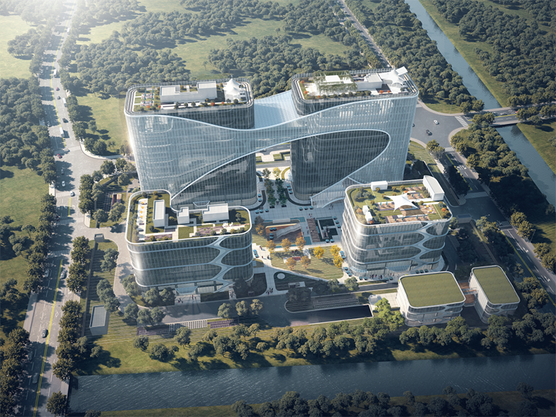 共建未来丨EMC易倍体育股份（上海）创新基地亮相“2023年闵行区重大工程项目开工仪式”主会。